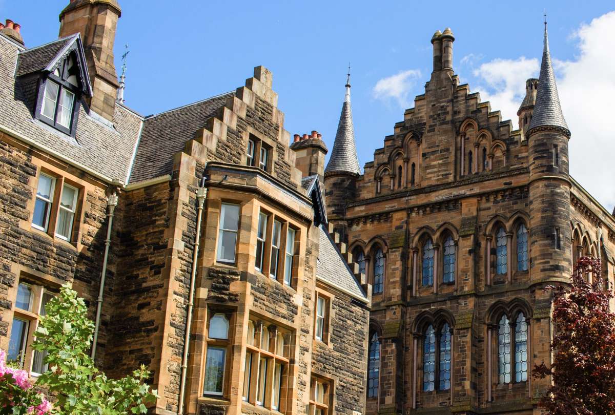 University of Glasgow campus buildings.